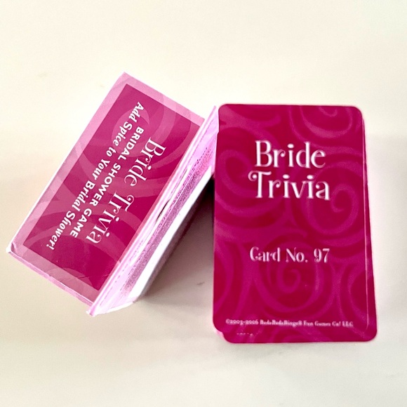 NEW TRIVIA Interactive Game, A Fun Bridal Game of 99 Cards - Picture 5 of 6